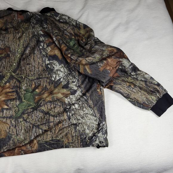 Vtg Stearns Jacket Mens Sz XXL Mossy Oak Hunter Woodlands Camo Y2k Fall Winter - Picture 14 of 16